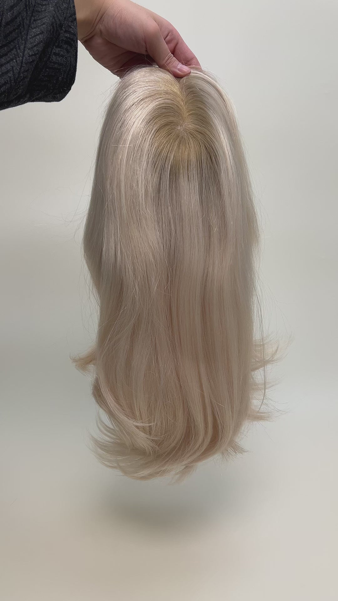 SilkCraftWigs MT11 | Long Straight Wig | Lace Front + Mono Top + Weft Back | 14.5″ | Multi-Color Options