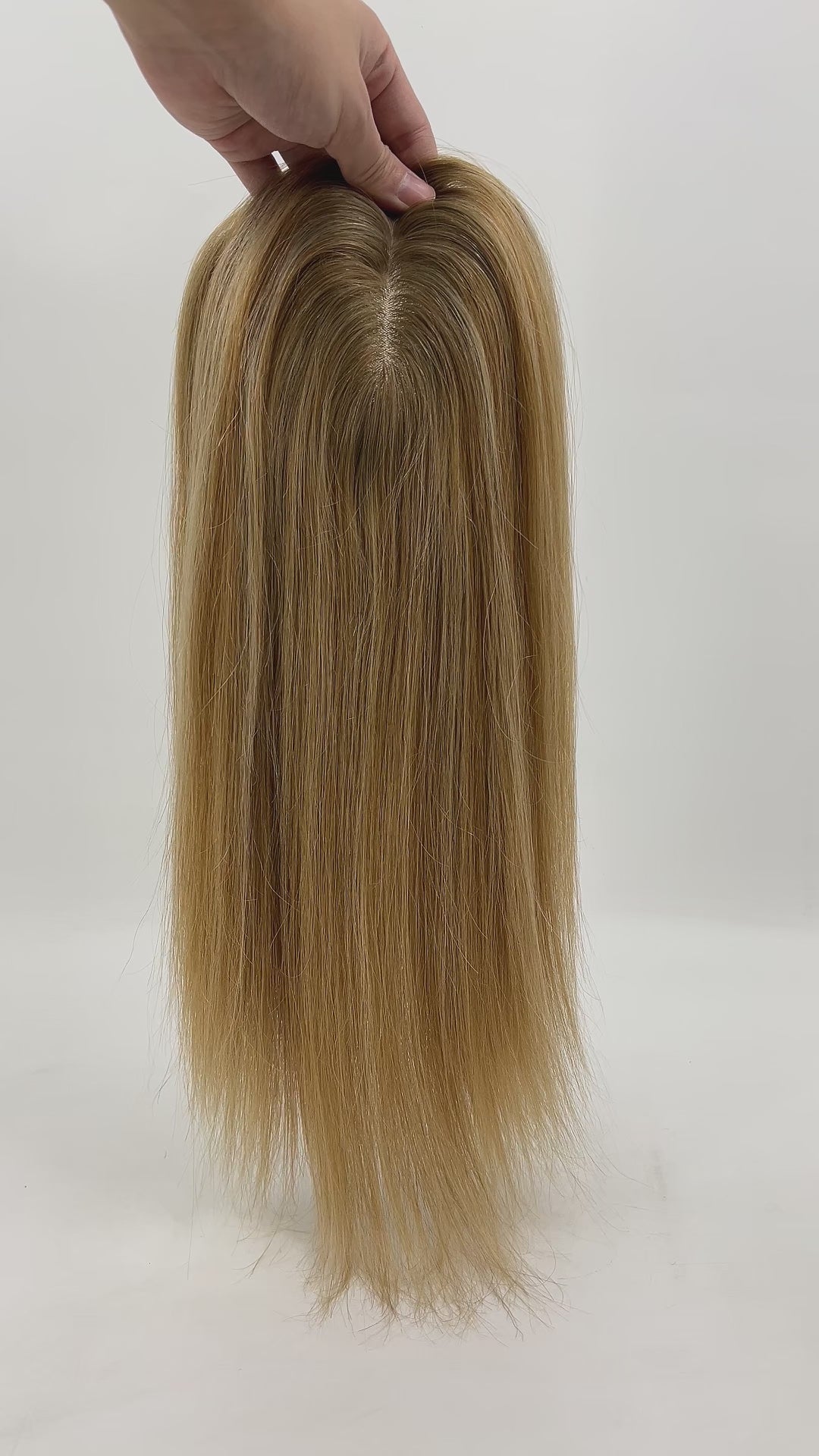 BLT-FF401 | 6×6″ Silk Top & Fishnet Topper | 150% High-Density Virgin Hair | T4/8/60 Blend