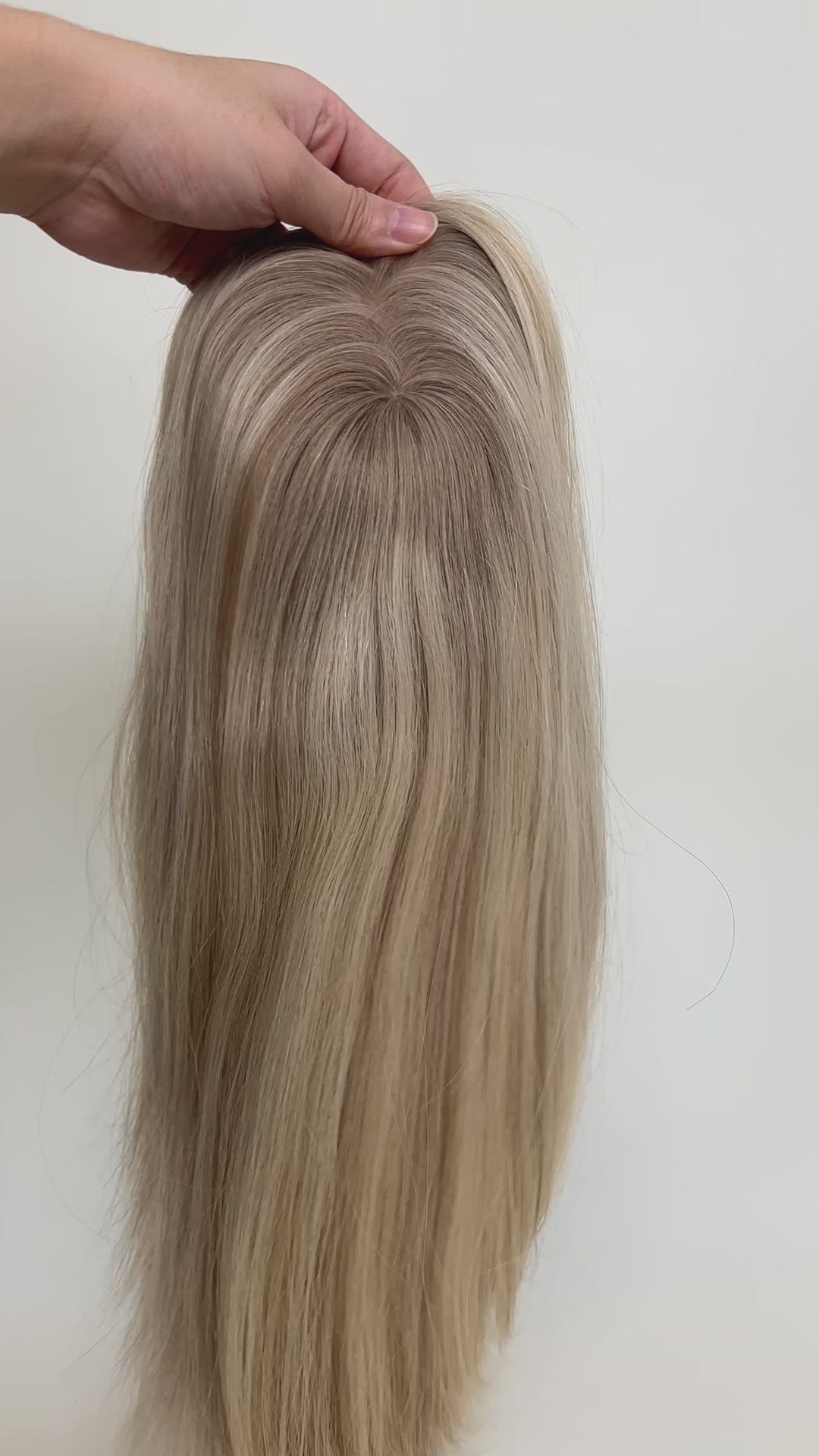 Premium Hand-Tied Jewish Wig (Kosher Wig) | 100% Human Hair | 8″x8″ Full Lace Top | 120% Density | 14"-18" Straight