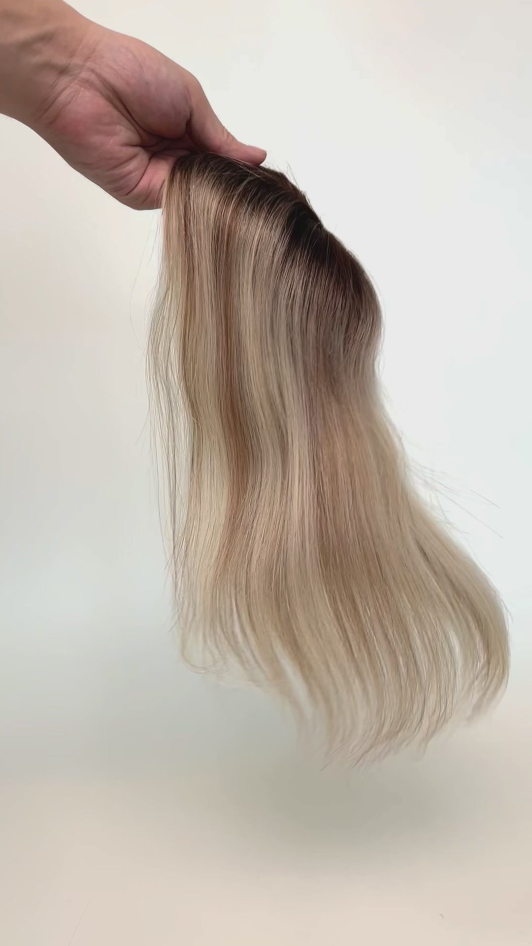 Silk Base Lace Front Wig | 100% Human Hair | 12 Inch Straight | 4.5″x5″ Full Lace | Free Parting (#4/BC/SA)