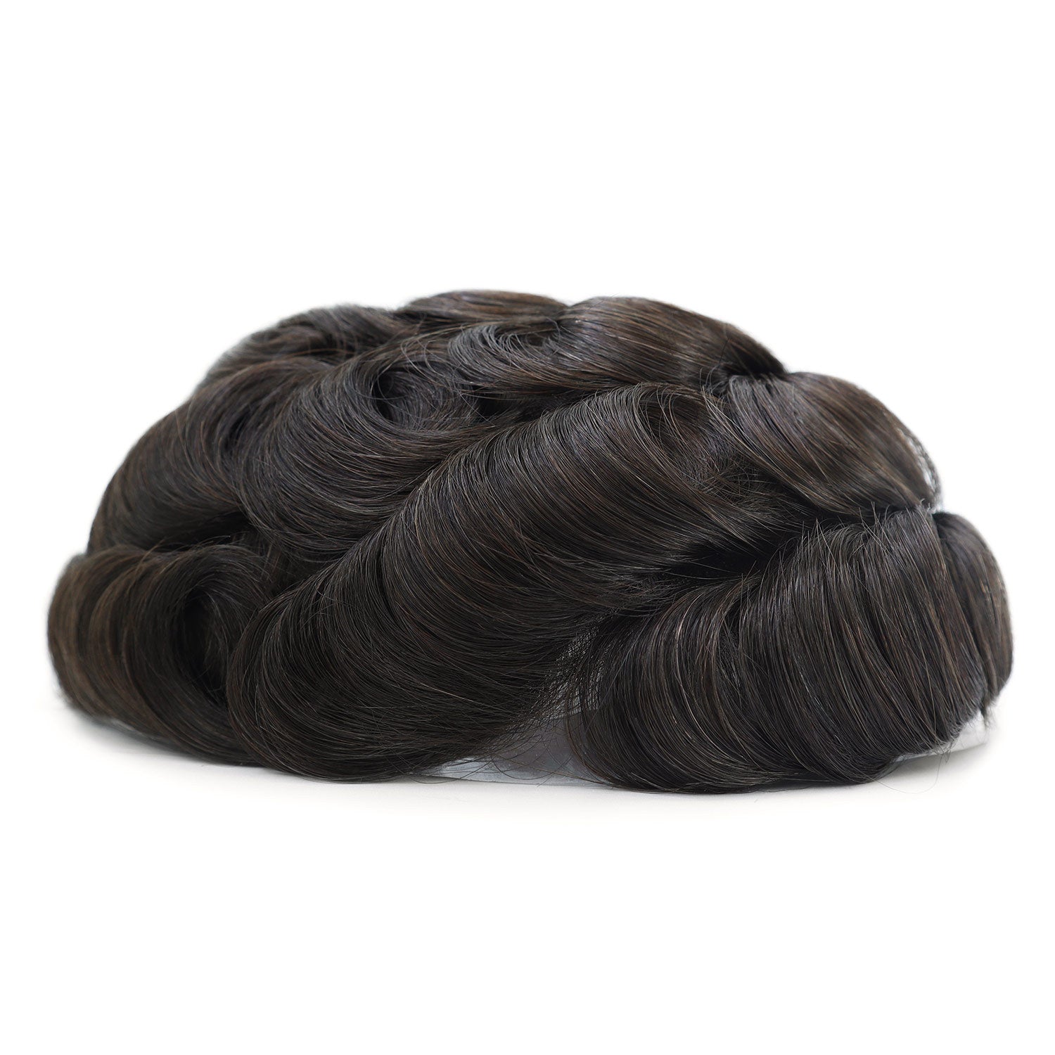 CNG#2 Men‘s Hair System | 8"x10" Ultra-Thin PU Base | V-Loop Technology | #2 Brown Series