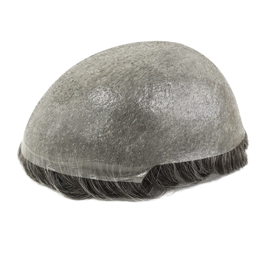 CNG#2 Men‘s Hair System | 8"x10" Ultra-Thin PU Base | V-Loop Hand-Tied | #2 Series