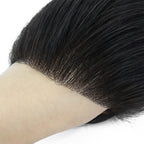 FRTXL #NC Men‘s Hairpiece with Bangs | 7"x18" Front Hairline System | Ultra-Thin PU | Silkcraft Wigs