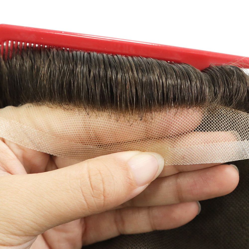 DURA LACE 8×10″ Men‘s Hair System | Hand-Tied | 9 Colors | Human Hair