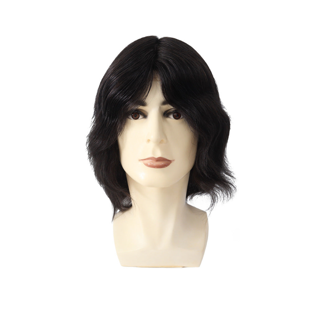 SilkCraftWigs FW62 Men's Full Hand-Tied Wig | Breathable Base | 8 Natural Colors | Human Hair