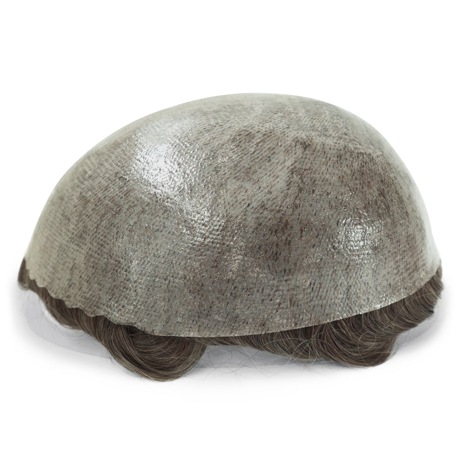 SilkCraftWigs ISKIN 8x10" PU Base Hair System | #7 Color | Hand-Tied